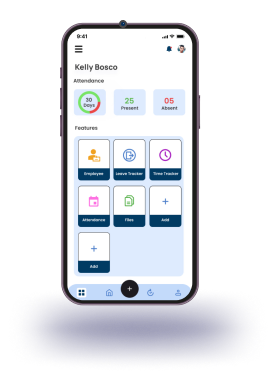 INNOV8 HRM Mobile App Interface